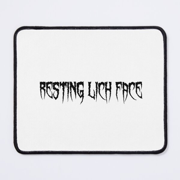 Item preview, Resting Lich Face designed and sold by Ninjacatoff.
