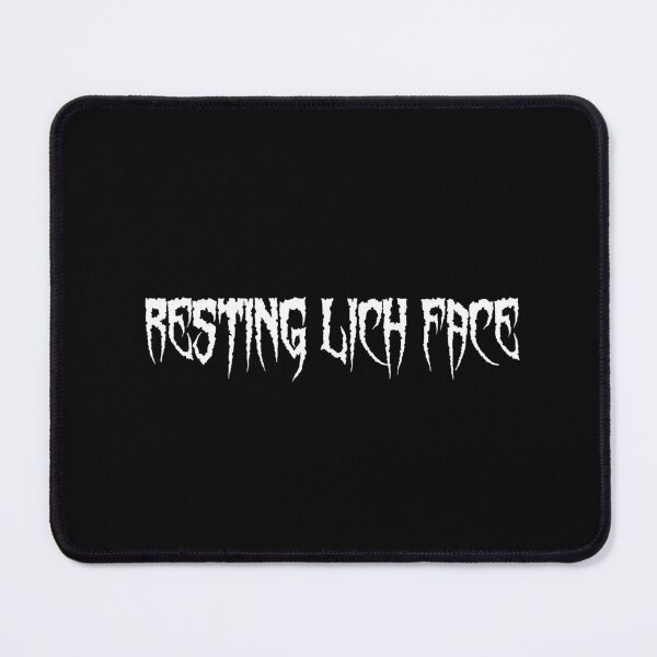 Item preview, Resting Lich Face designed and sold by Ninjacatoff.