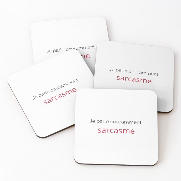 Item preview, Official language: sarcasm – Humorous quote designed and sold by MugMarrant.