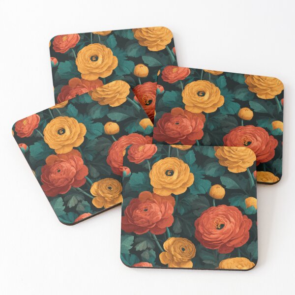 Item preview, Unique Fragrant Ranunculus Print For Boho Decor designed and sold by RoyalStarsPatts.