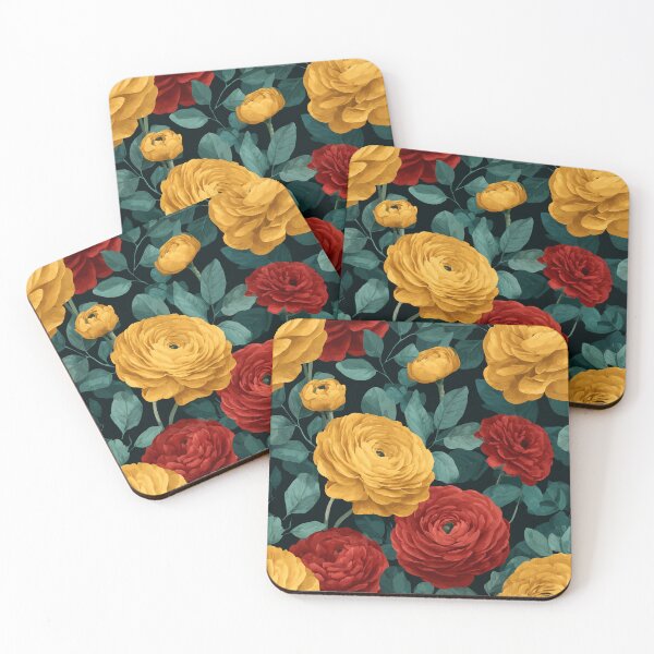 Item preview, Cute Petaled Ranunculus Florals For Seasonal Decor designed and sold by RoyalStarsPatts.