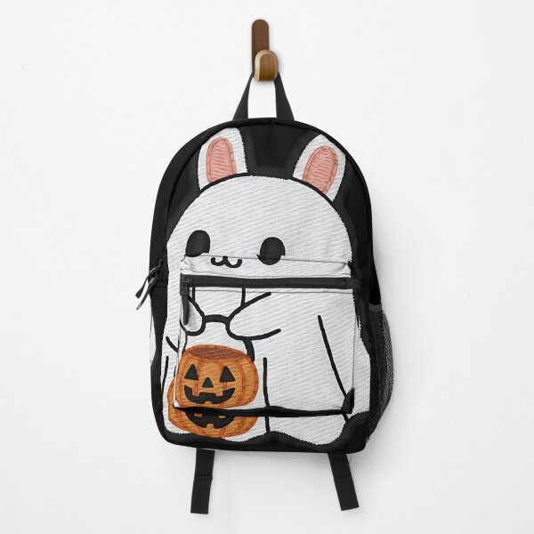 Item preview, Halloween Bunny Ghost Costume Cute Spooky Rabbit Trick or Treat Pumpkin designed and sold by ArtDesignTp.