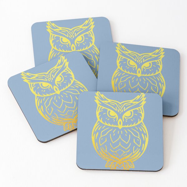 Item preview, Original Golden Outline of Owl Jolson designed and sold by SweetRossel.