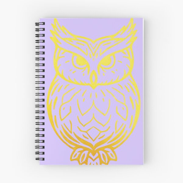 Item preview, Original Golden Outline of Owl Jolson designed and sold by SweetRossel.