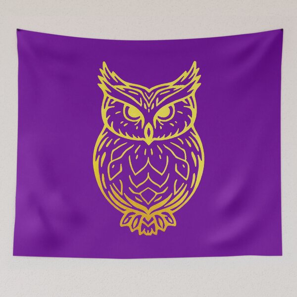 Item preview, Original Golden Outline of Owl Jolson designed and sold by SweetRossel.