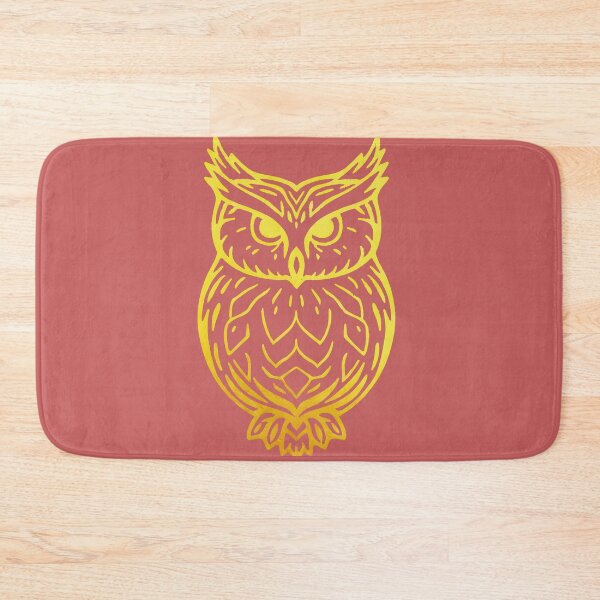 Item preview, Original Golden Outline of Owl Jolson designed and sold by SweetRossel.