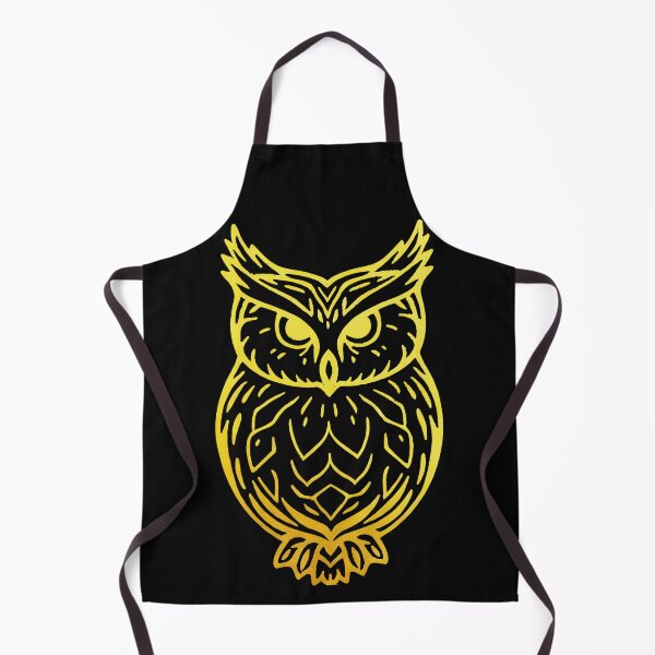Item preview, Original Golden Outline of Owl Jolson designed and sold by SweetRossel.