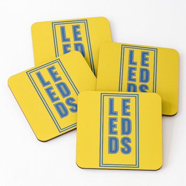 Item preview, Leeds United Throw designed and sold by Final Whistle Art.