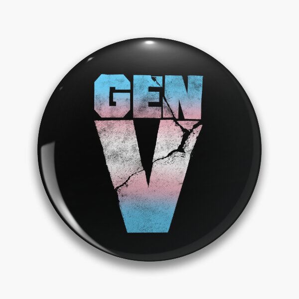 Item preview, gen v logo transgender flag designed and sold by rilesweir.
