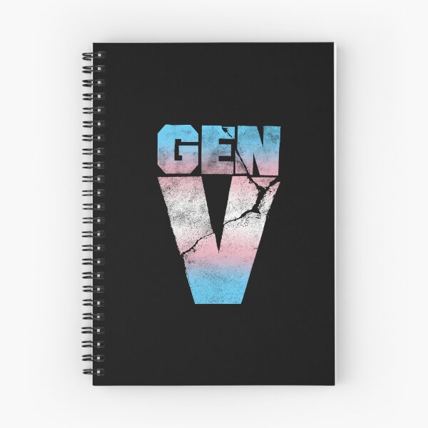 Item preview, gen v logo transgender flag designed and sold by rilesweir.