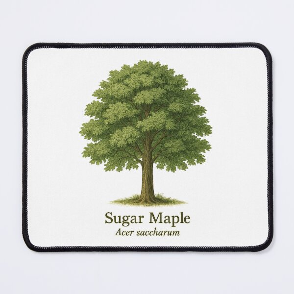 Item preview, Sugar Maple Botanical Illustration – Acer saccharum designed and sold by BloomKind.