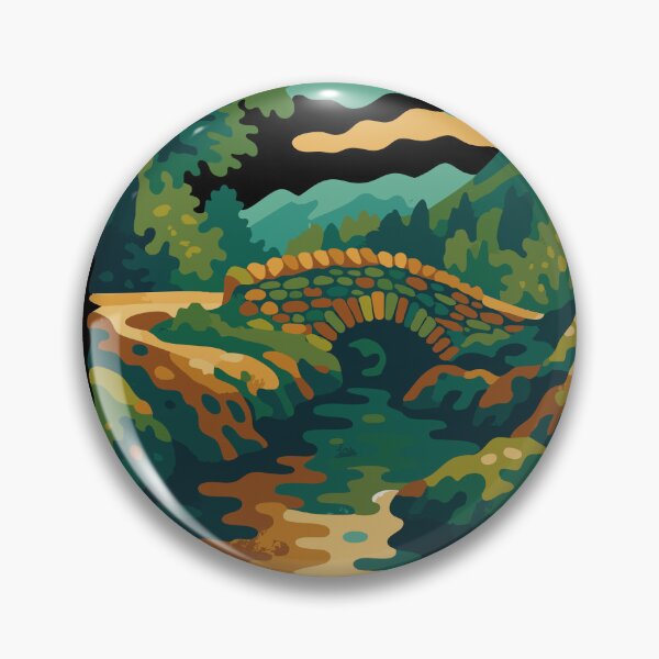 Item preview, Ashness Bridge Abstract Lake District Art designed and sold by Cumbria Guru.