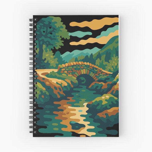Item preview, Ashness Bridge Abstract Lake District Art designed and sold by Cumbria Guru.