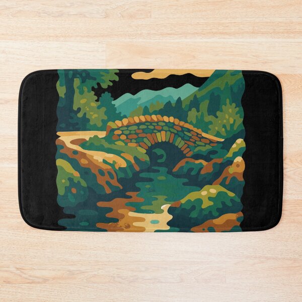 Item preview, Ashness Bridge Abstract Lake District Art designed and sold by Cumbria Guru.