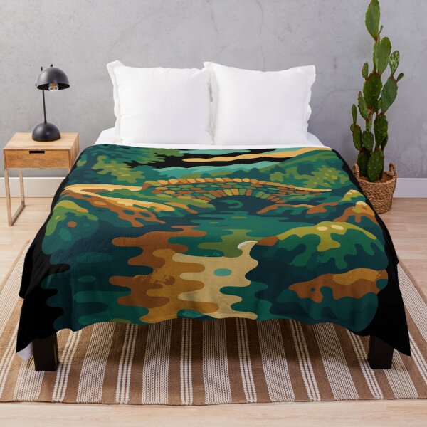 Item preview, Ashness Bridge Abstract Lake District Art designed and sold by Cumbria Guru.