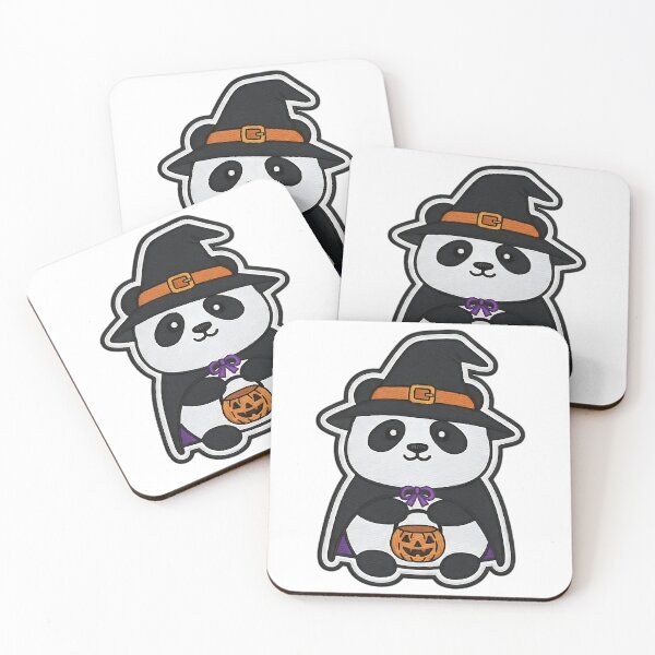 Item preview, Halloween Panda Witch Costume Cute Spooky Bear Trick or Treat Pumpkin designed and sold by ArtDesignTp.