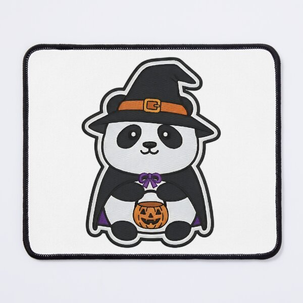 Item preview, Halloween Panda Witch Costume Cute Spooky Bear Trick or Treat Pumpkin designed and sold by ArtDesignTp.