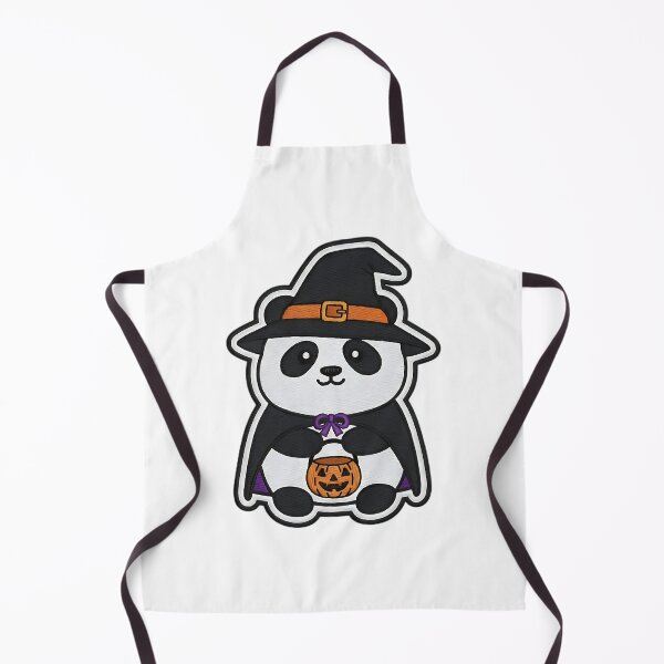 Item preview, Halloween Panda Witch Costume Cute Spooky Bear Trick or Treat Pumpkin designed and sold by ArtDesignTp.