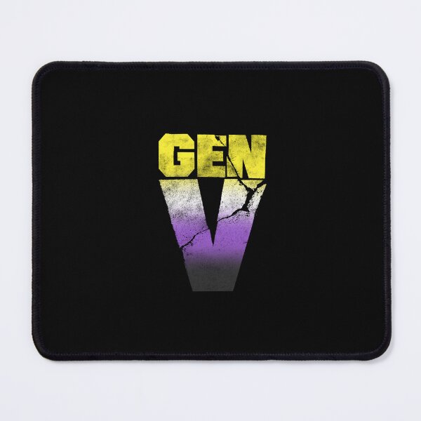 Item preview, gen v logo non binary flag designed and sold by rilesweir.