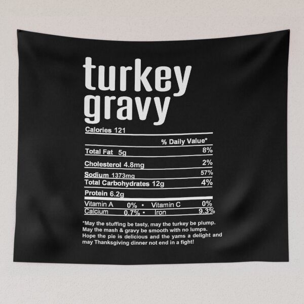 Item preview, Thanksgiving Christmas Turkey Gravy Nutritional Facts 		 designed and sold by koljalpangja0.