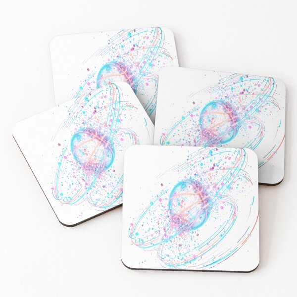 Item preview, Futuristic Basketball Pixel Burst – Digital Art designed and sold by FusionOfTrends.