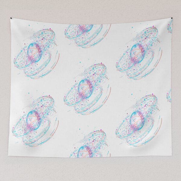 Item preview, Futuristic Basketball Pixel Burst – Digital Art designed and sold by FusionOfTrends.