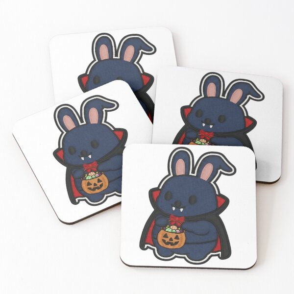 Item preview, Halloween Bunny Vampire Costume Cute Spooky Rabbit Trick or Treat Pumpkin designed and sold by ArtDesignTp.
