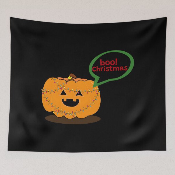Item preview, Happy Pumpkin Boo Christmas Time designed and sold by sqkrmmaqbcj43.