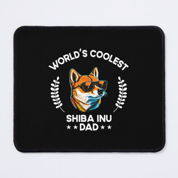 Item preview, World's Coolest Dog Dad Papa - Shiba Inu 1 designed and sold by maouripyzek.