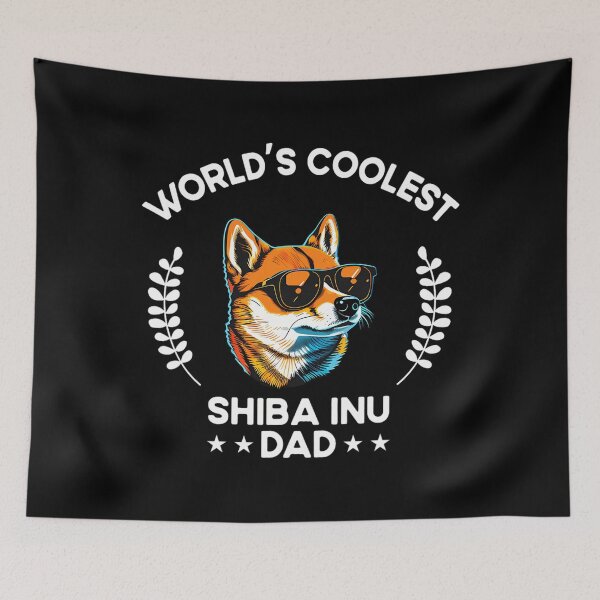 Artikelvorschau, Der coolste Hundepapa der Welt - Shiba Inu 1 entworfen und verkauft von maouripyzek.