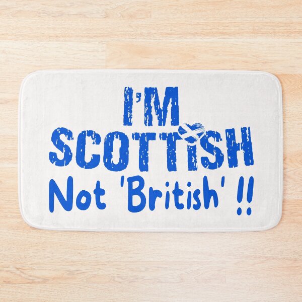 Item preview, I Am Scottish Not British; designed and sold by StickerApe.