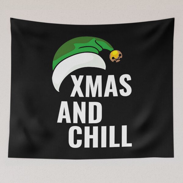 Item preview, Funny Xmas And Chill – Festive Elf Hat designed and sold by sqkrmmaqbcj43.