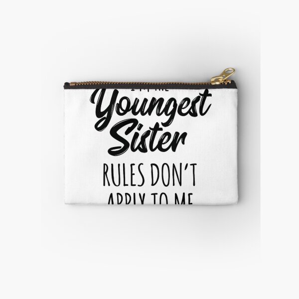 Item preview, Youngest Sister 	 Rules Don't Apply To Me Funny Sibling 		 designed and sold by myrtaeljonh.