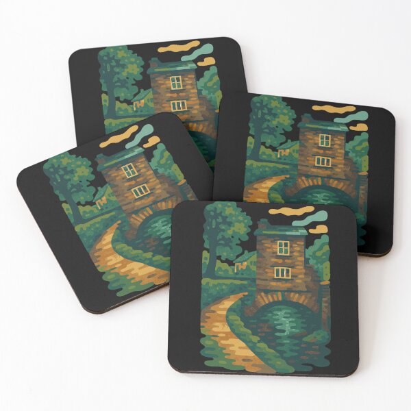 Item preview, Bridge House Ambleside Abstract Lake District Art designed and sold by Cumbria Guru.