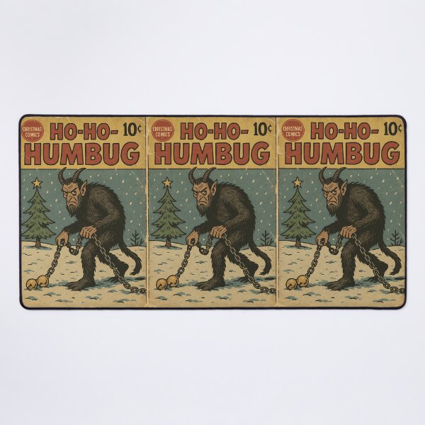 Item preview, Christmas Krampus - Ho-ho-humbug designed and sold by bapupa.