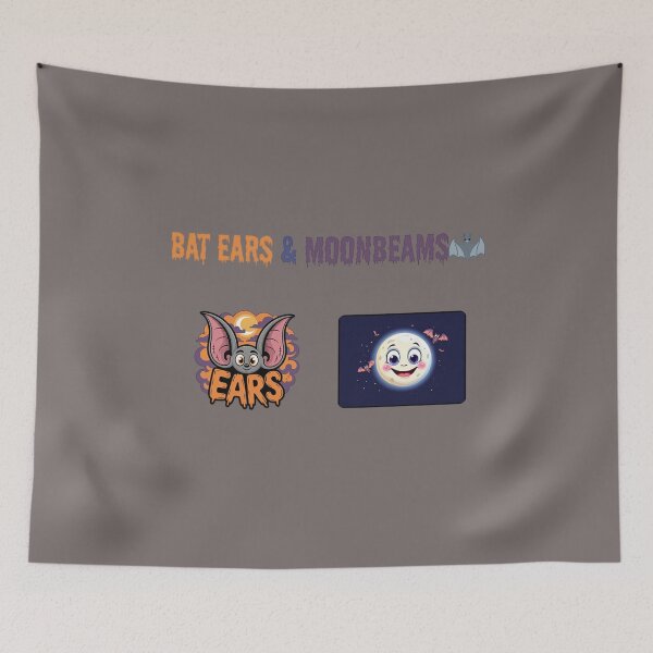 Item preview, Bat Ears & Moonbeams designed and sold by Adrianzebrowski.