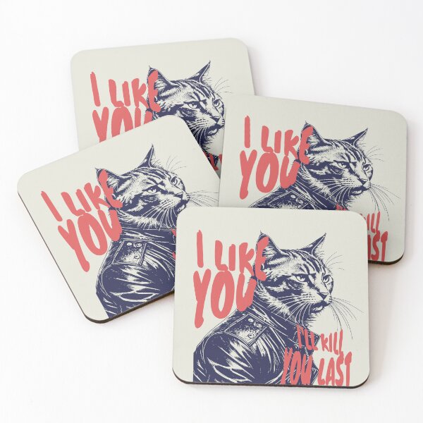 Item preview, I Like You, I’ll Kill You Last Cat designed and sold by dudelinart.