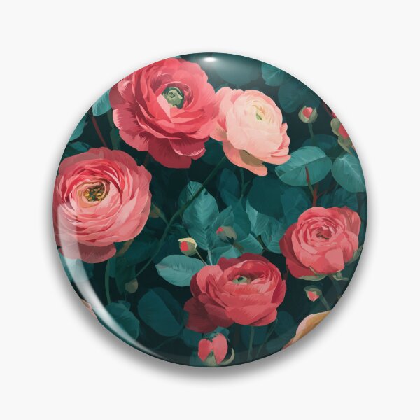 Item preview, Bold Charming Ranunculus Florals For Baby Shower Gift designed and sold by RoyalStarsPatts.