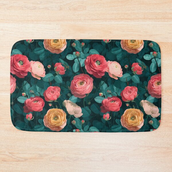 Item preview, Bold Charming Ranunculus Florals For Baby Shower Gift designed and sold by RoyalStarsPatts.
