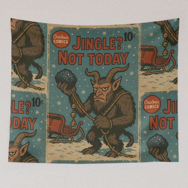 Item preview, Christmas Krampus - Jingle? Not today designed and sold by bapupa.