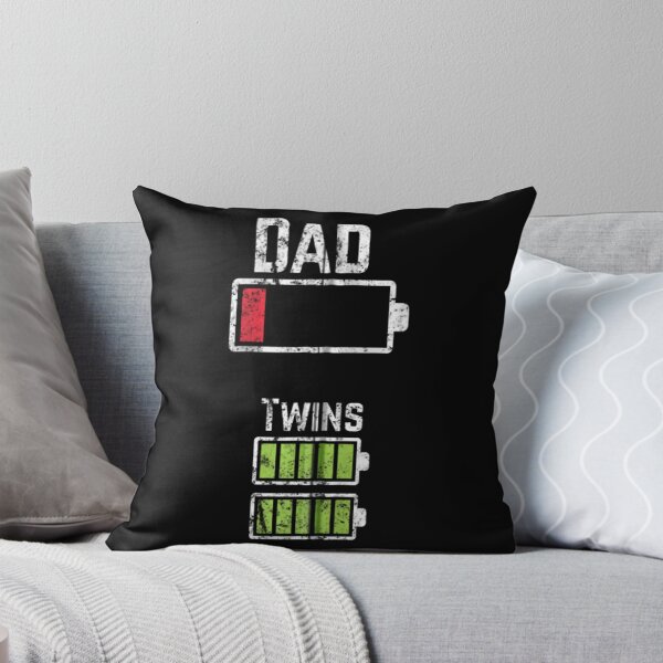 Item preview, Tired Twin Dad Low Battery Charge Vintage 	 Zip 		 designed and sold by bilelabeathat.
