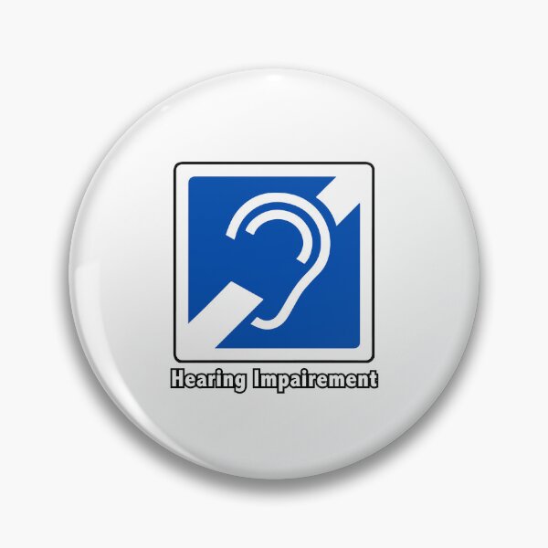 Item preview, Official Hearing Impairment Symbol – Accessibility Graphic - WATEKE designed and sold by WATEKE.