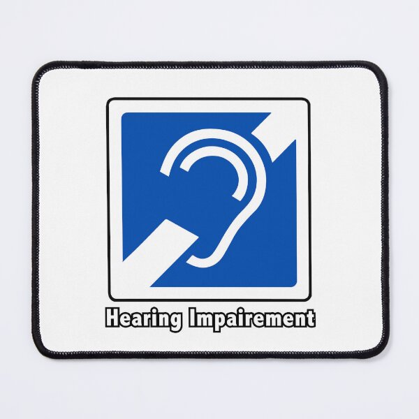 Item preview, Official Hearing Impairment Symbol – Accessibility Graphic - WATEKE designed and sold by WATEKE.