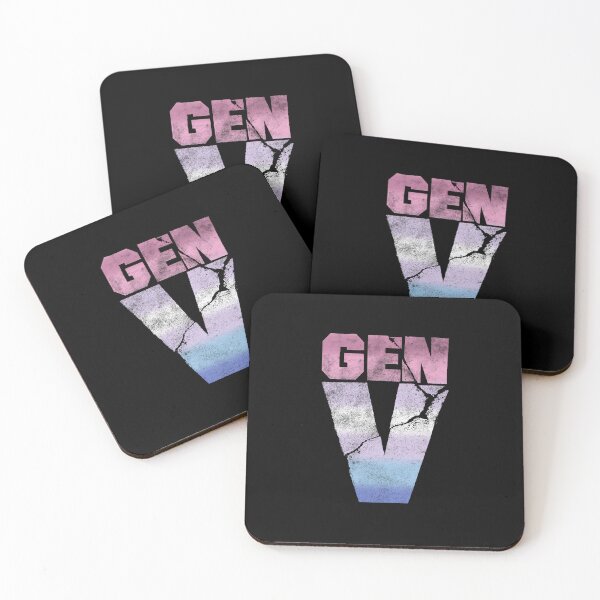 Item preview, gen v logo bigender flag designed and sold by rilesweir.