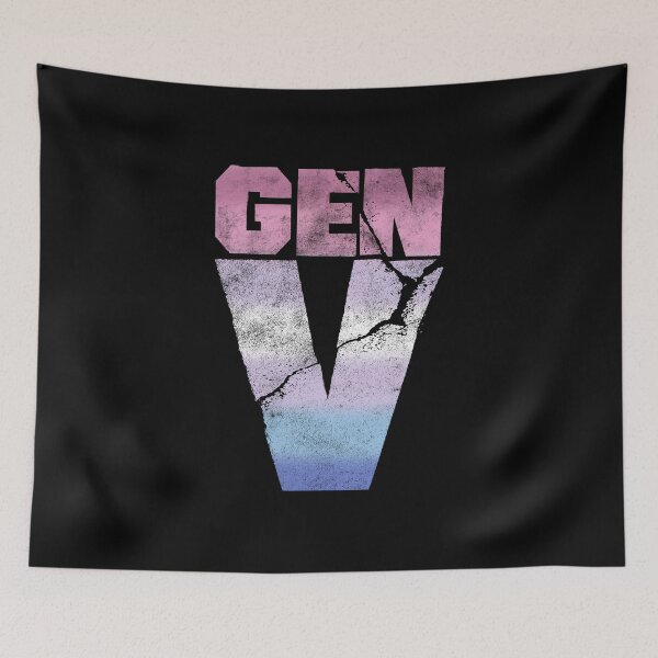 Item preview, gen v logo bigender flag designed and sold by rilesweir.