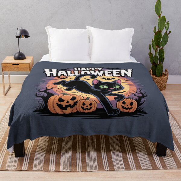 Item preview, Halloween Cat designed and sold by ArtCraftLab.
