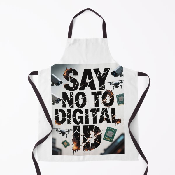 Item preview, Say No To Digital ID designed and sold by admajic.