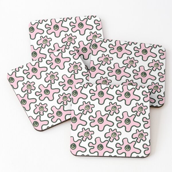 Item preview, Pink Abstract Flowers Pattern | Cute pink flowers design designed and sold by Swati's Digital Den.