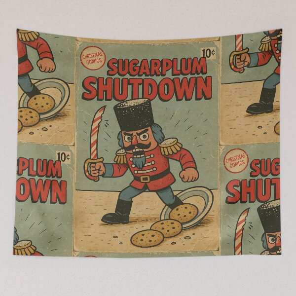 Item preview, Christmas Nutcracker - Sugarplum Shutdown designed and sold by bapupa.
