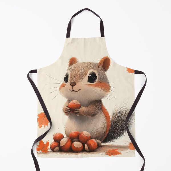 Item preview, Cute Chipmunk Gathering Acorns designed and sold by Anicue.